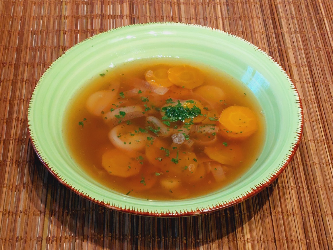 Lauch-Karottensuppe
