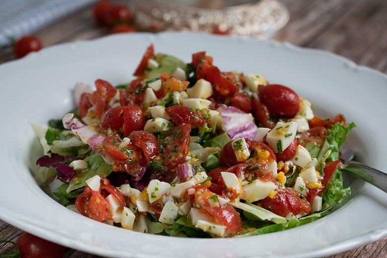 Tomaten-Eier-Dressing