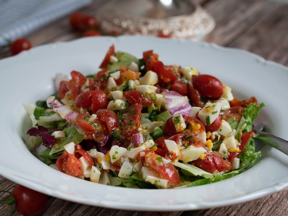 Tomaten-Eier-Dressing