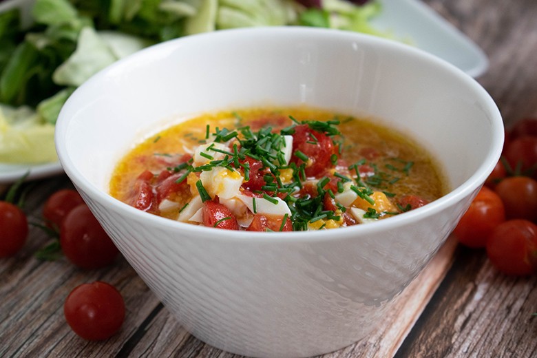Tomaten-Eier-Dressing