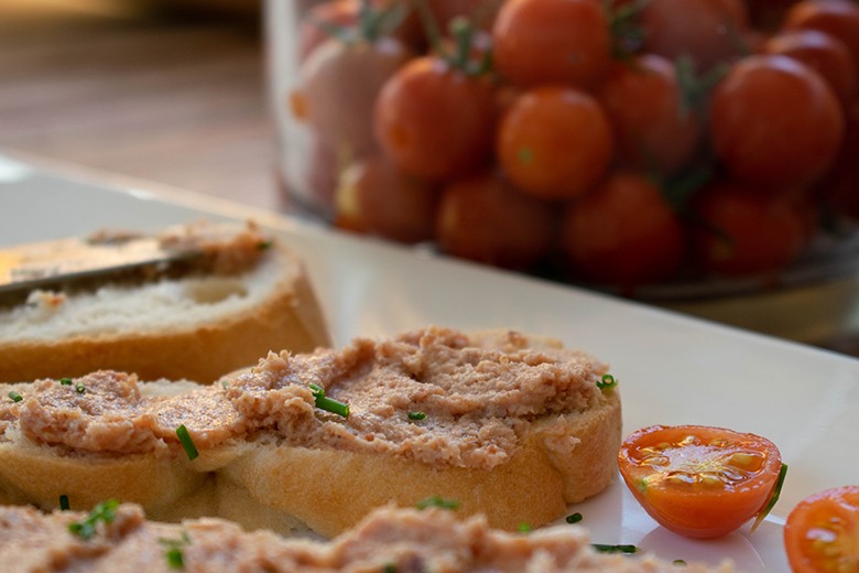 Rillette aus Brathähnchen