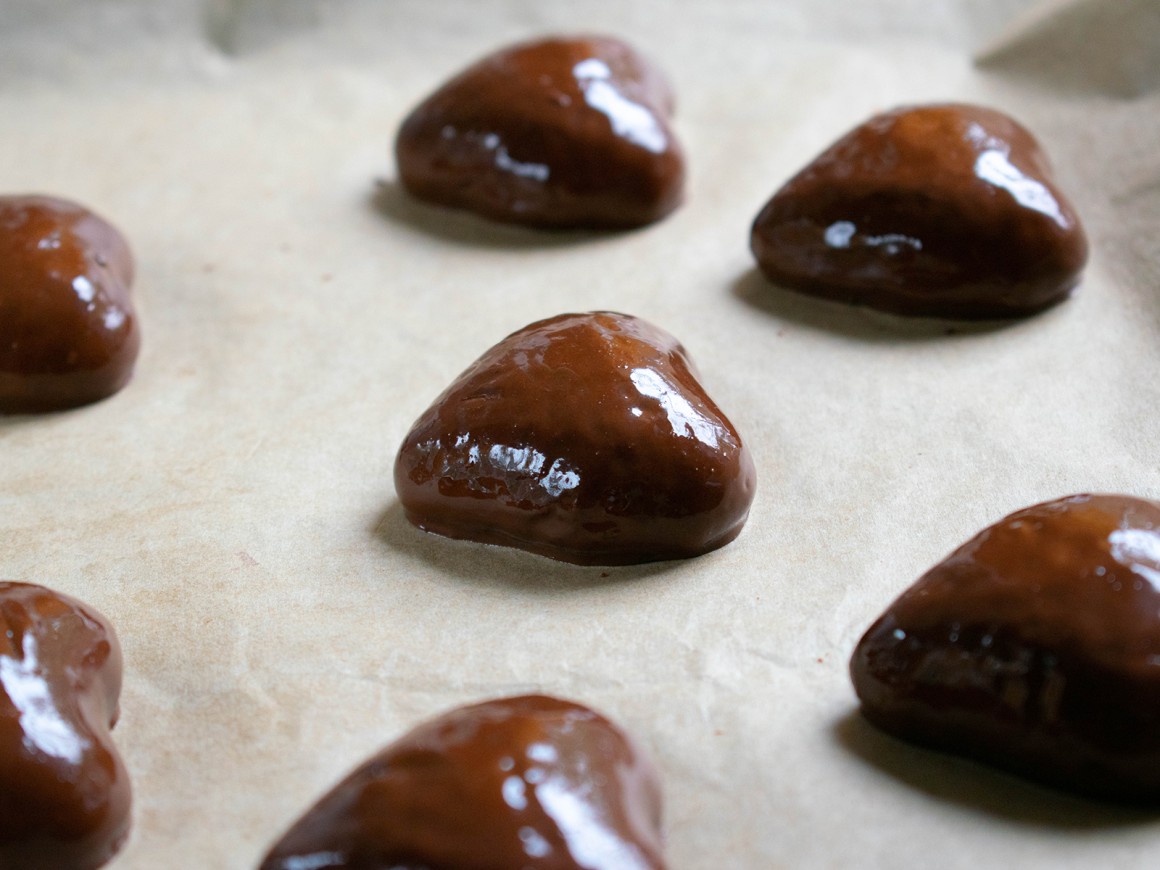 Marzipan-Mokka-Herzen