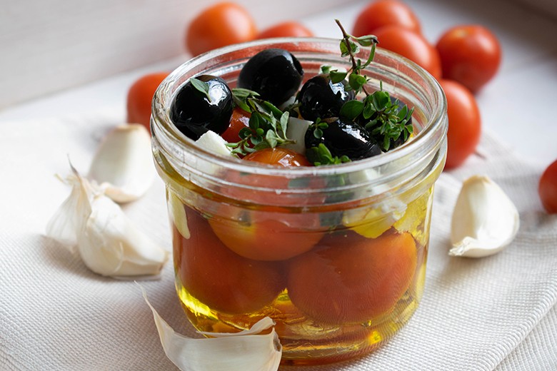 Eingemachte Tomaten