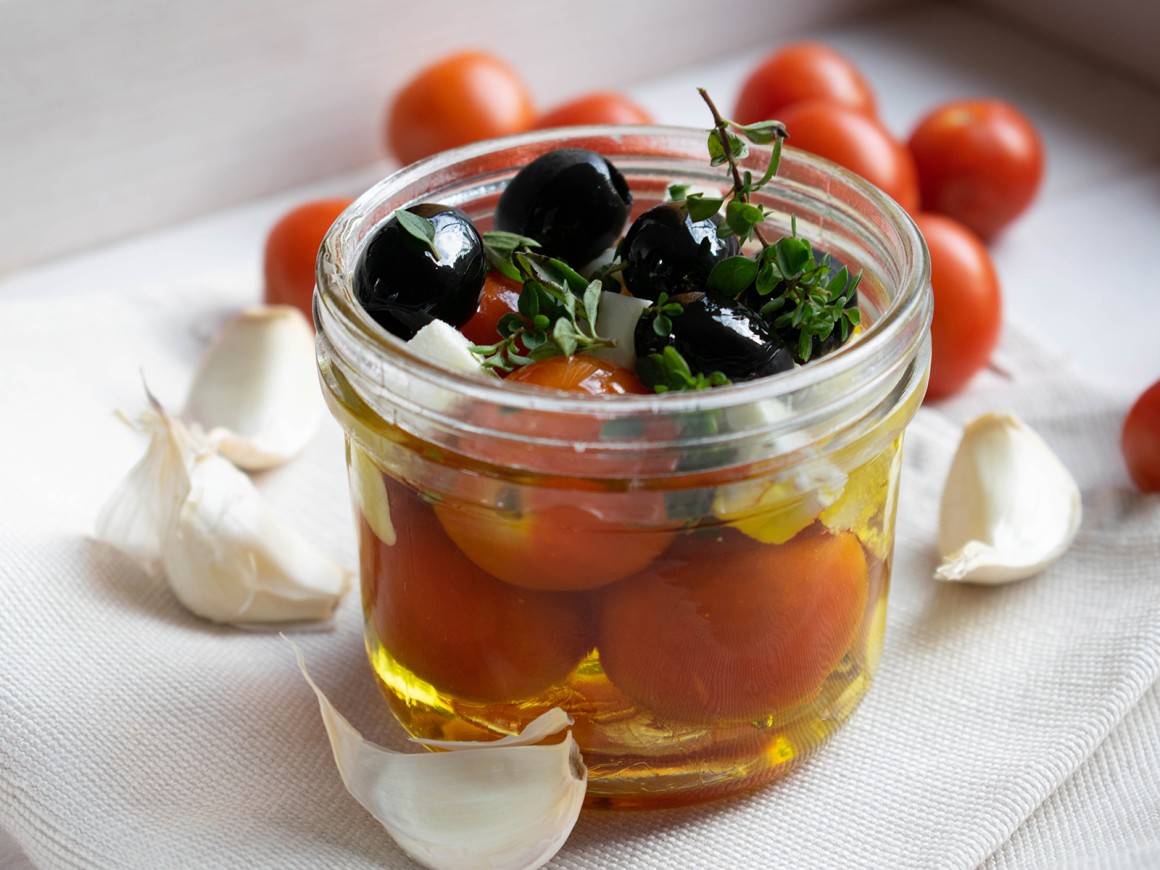 Eingemachte Tomaten