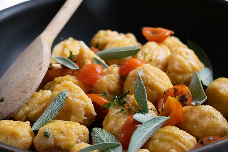Süßkartoffel-Gnocchi