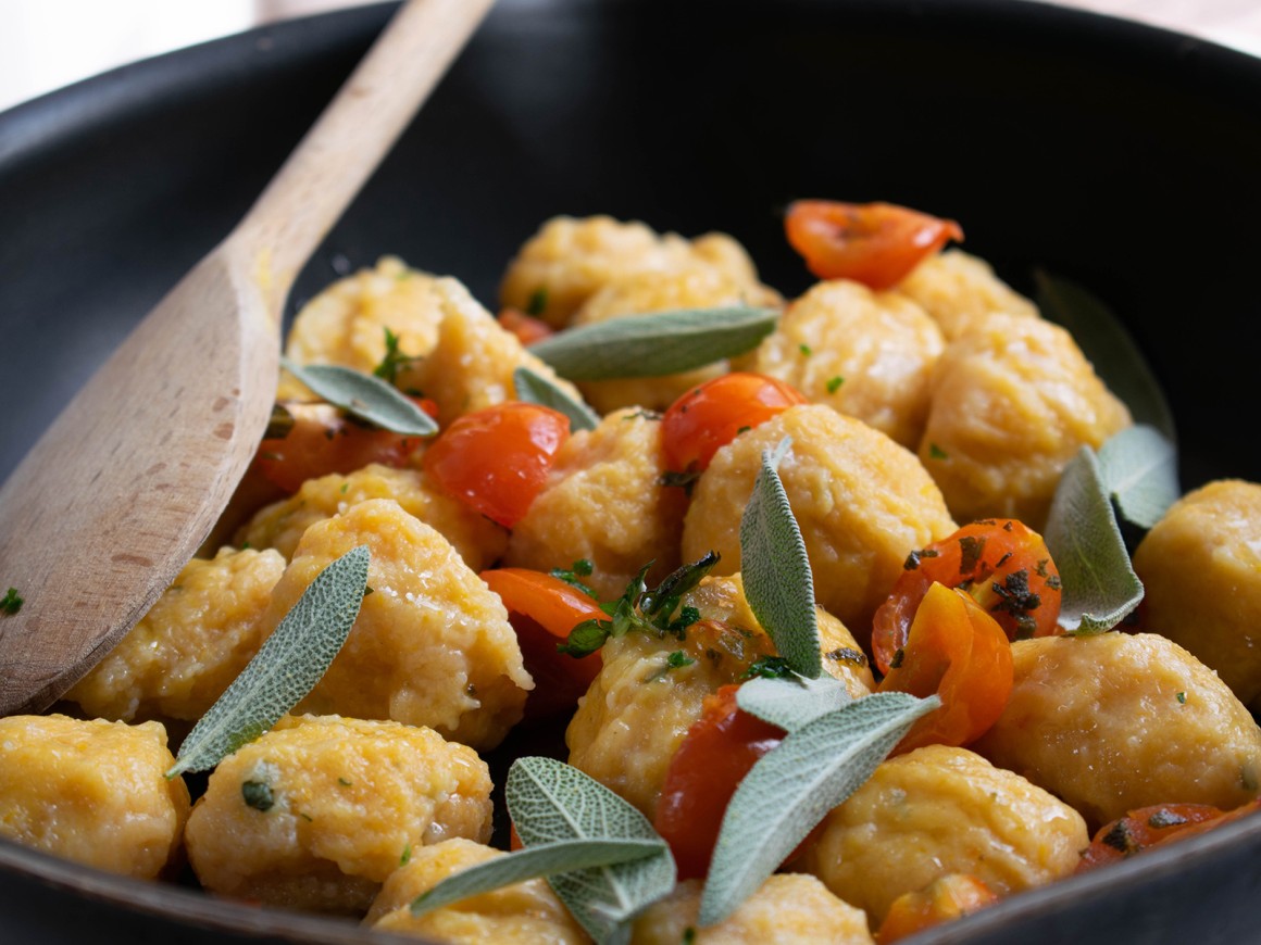 Süßkartoffel-Gnocchi