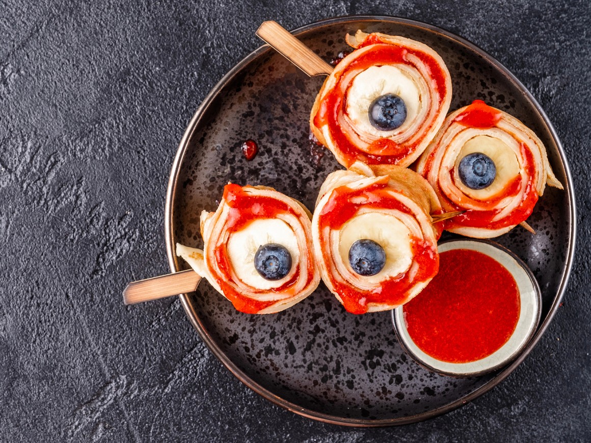 Halloween-Pfannkuchen