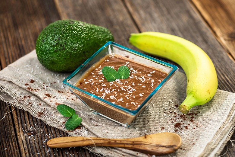 Avocado-Bananen-Pudding
