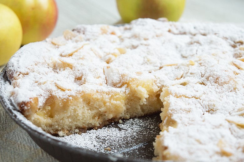 Streuselkuchen mit Apfel