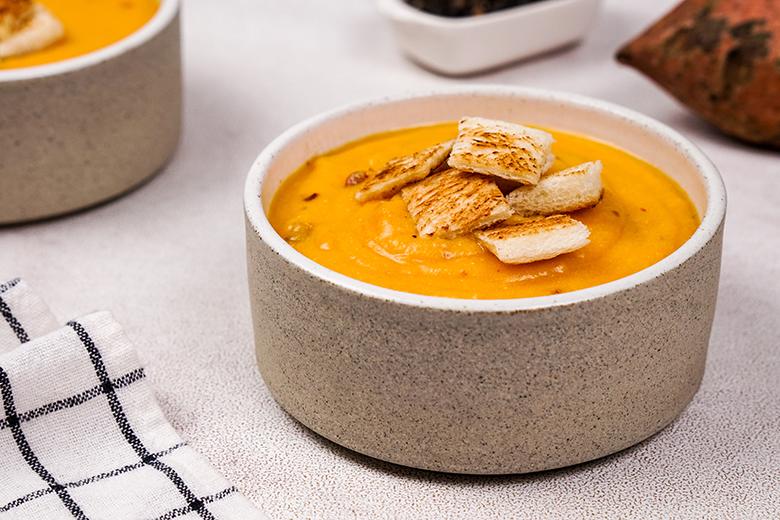 Kartoffel-Bärlauchsuppe