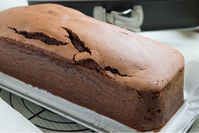 Einfacher veganer Schokokuchen
