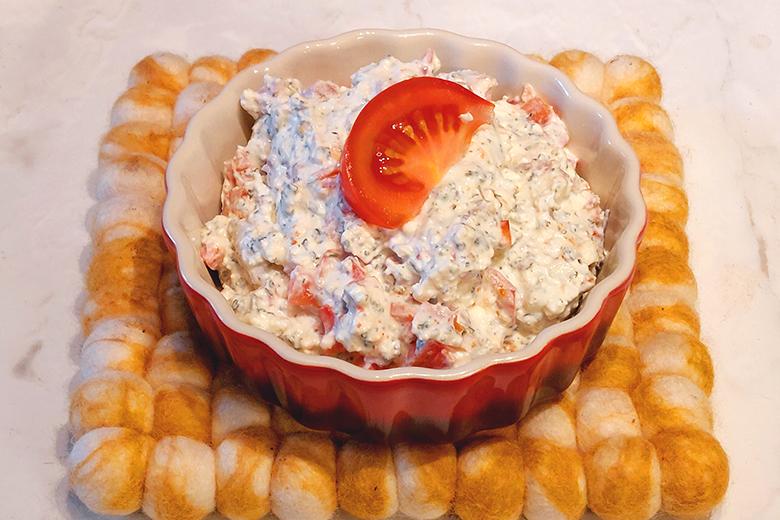 Käse-Tomaten-Creme