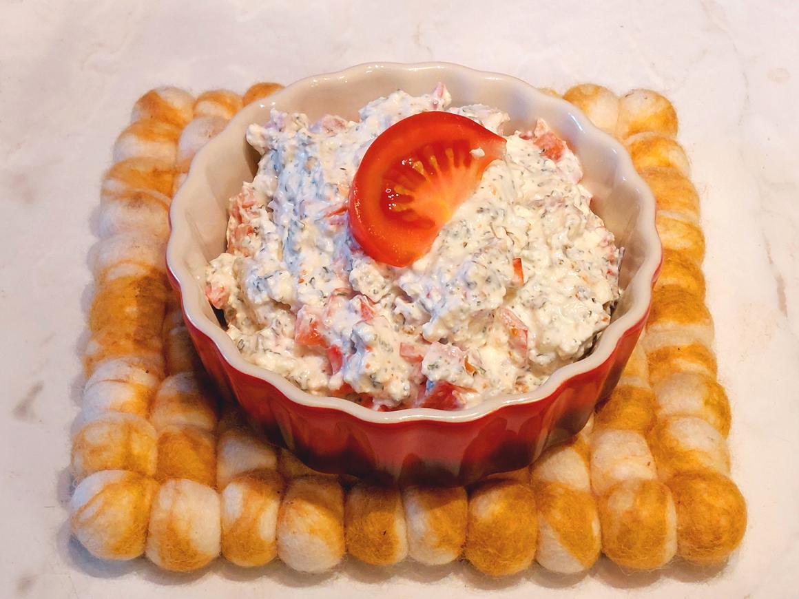 Käse-Tomaten-Creme