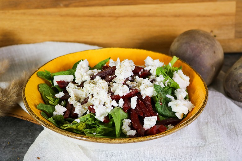 Marinierte rote Bete mit Feta
