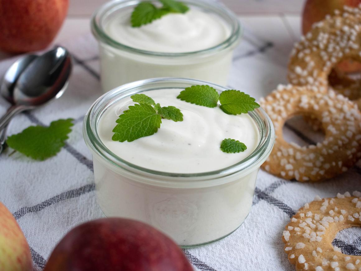 Apfeldickmilch-Dessert