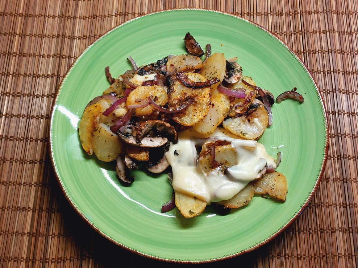 Bratkartoffel-Champignon-Pfanne