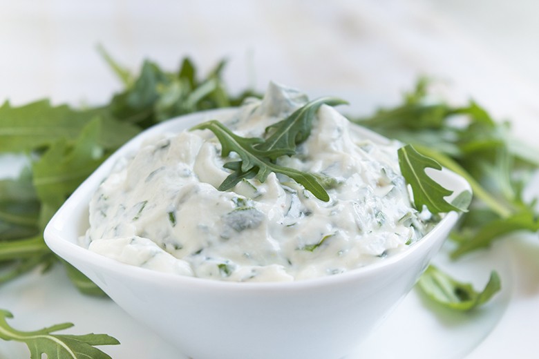 Cremeaufstrich mit Rucola