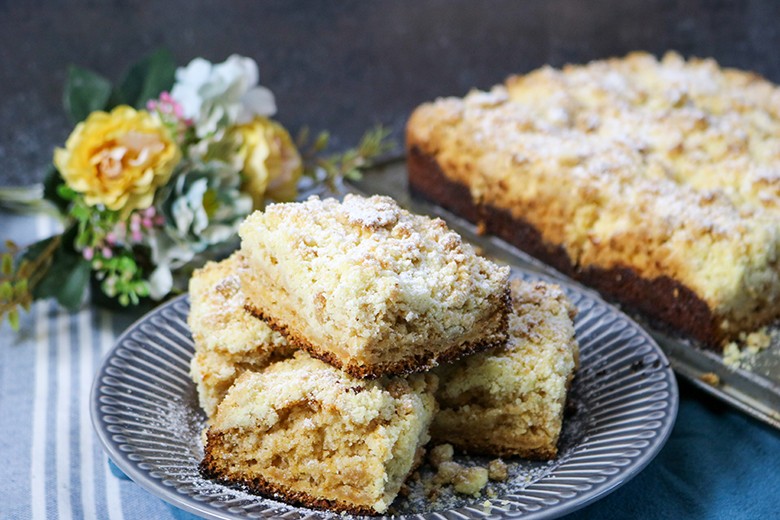 Streuselkuchen ohne Ei