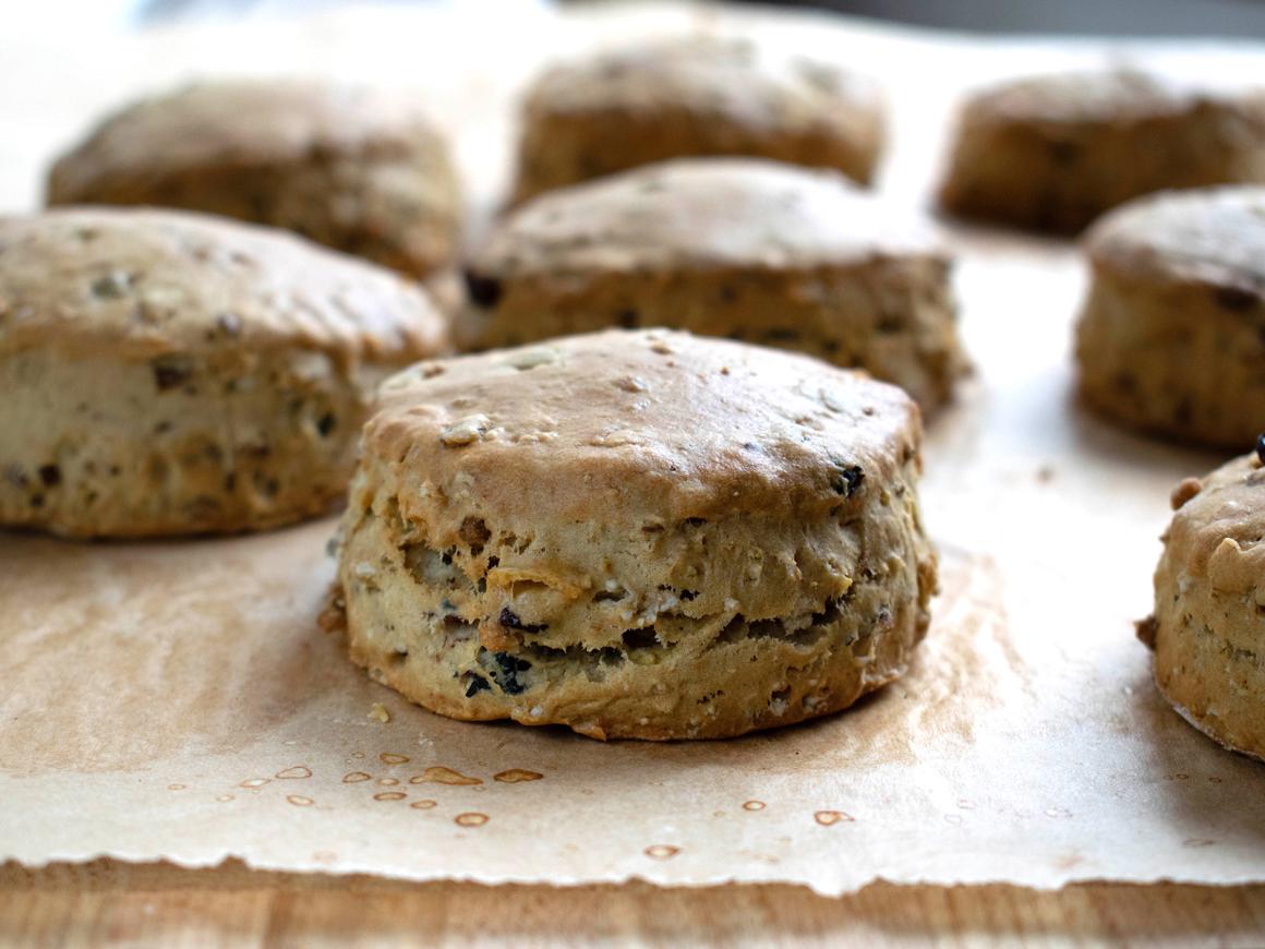 Scones mit Müsli