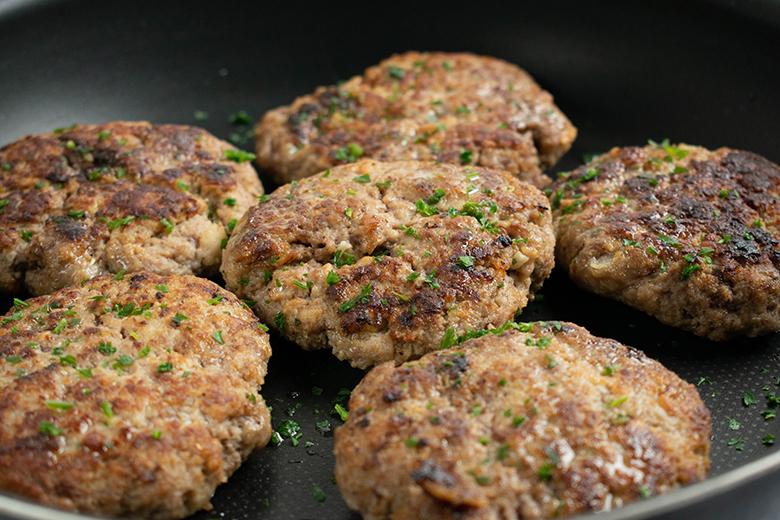 Geflügel-Kräuter-Frikadellen