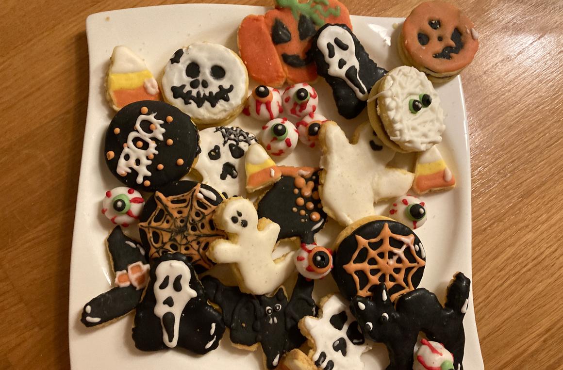 Halloween-Plätzchen