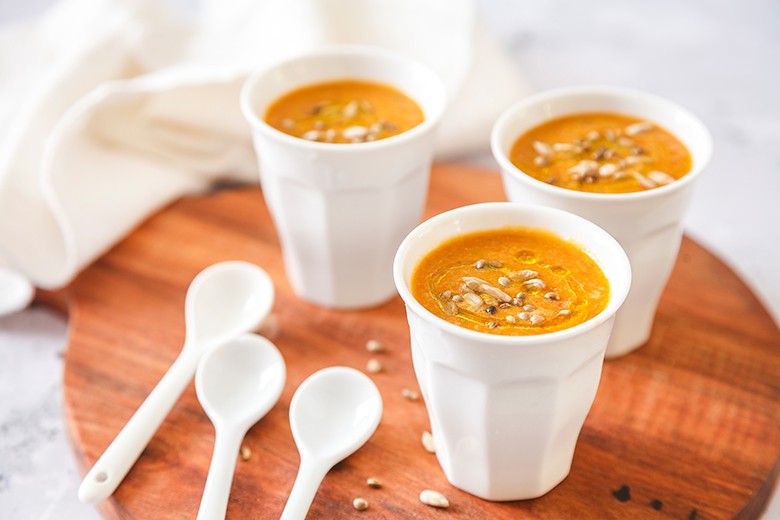 Rohkost Paprika-Süppchen