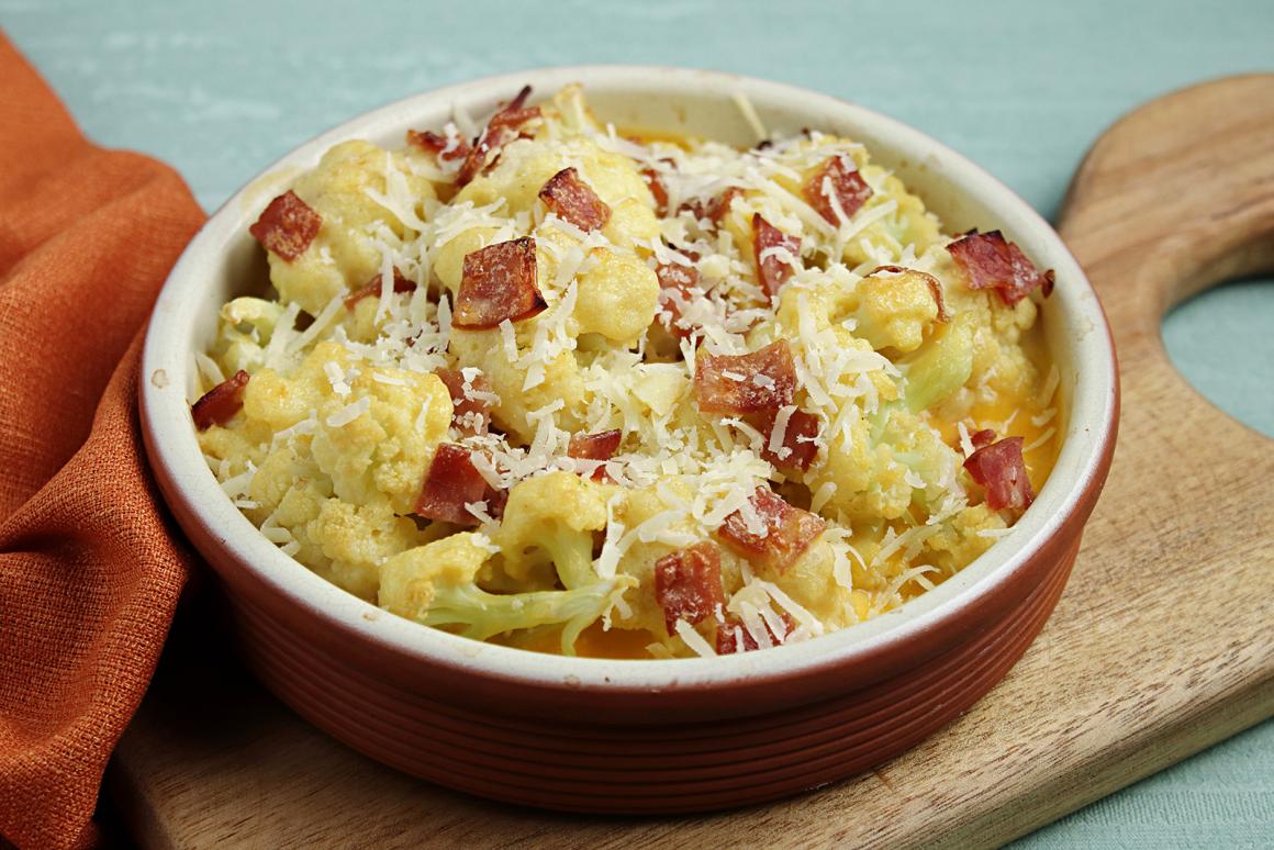 Low carb Blumenkohlauflauf