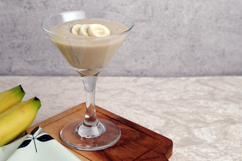 Veganes Vanilledessert