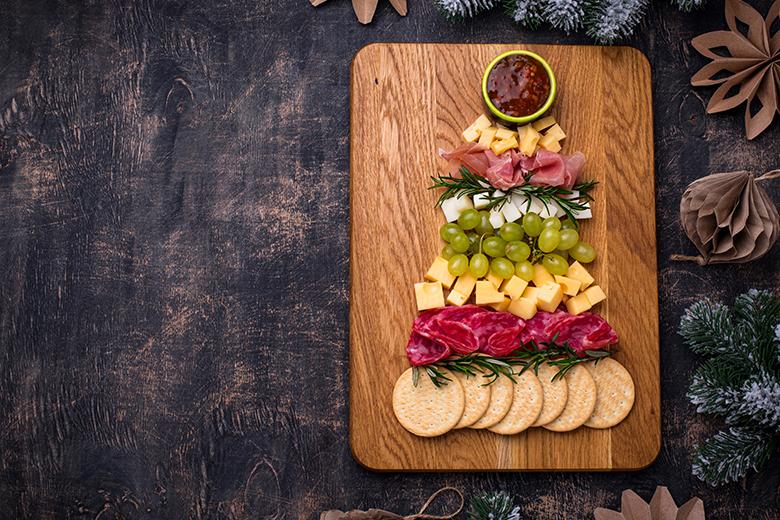 Charcuterie Weihnachtsbaum