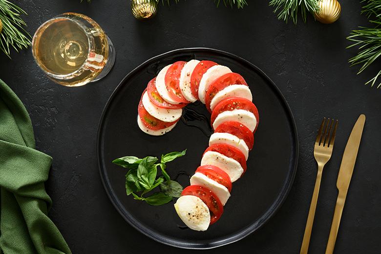 Weihnachts-Caprese