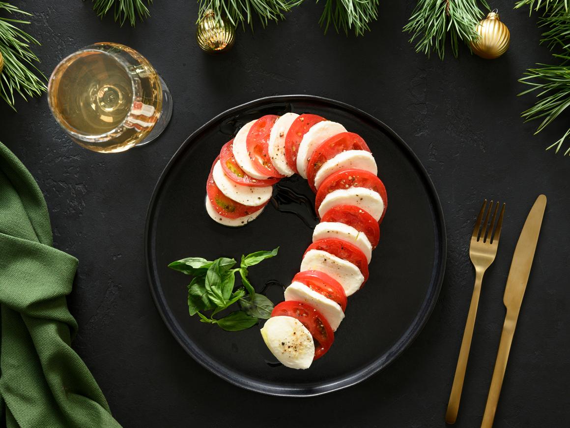 Weihnachts-Caprese
