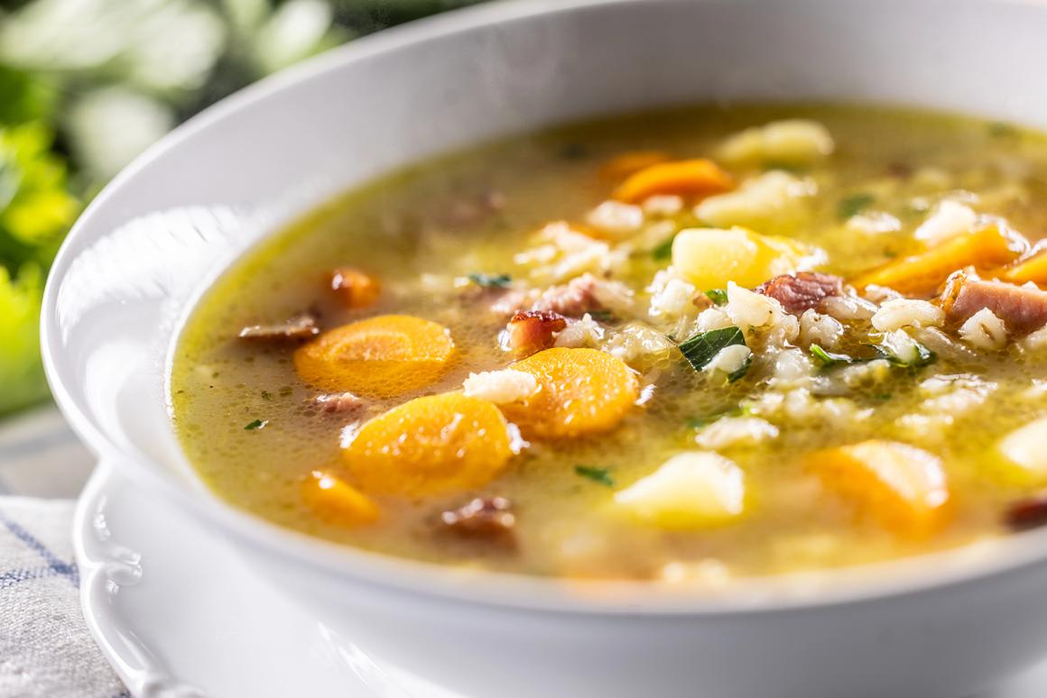 Südtiroler Gerstensuppe