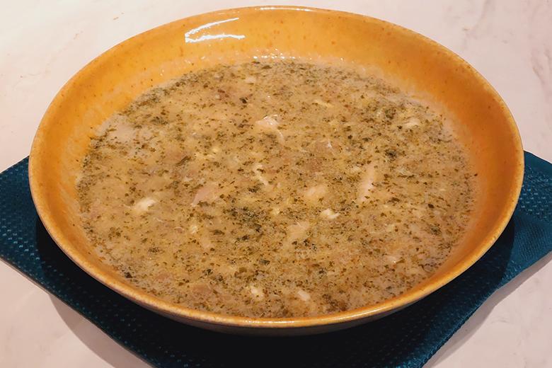 Griechische Hühner-Zitronensuppe