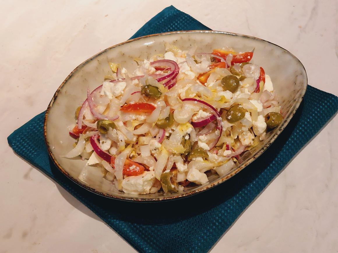 Chicorée-Salat griechisch