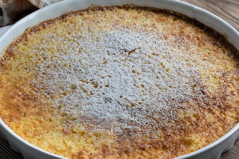 Veganer Reiskuchen mit Mandelmehl