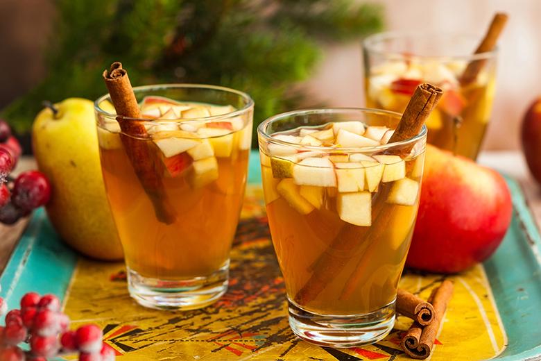 Weihnachtlicher Birnenpunsch