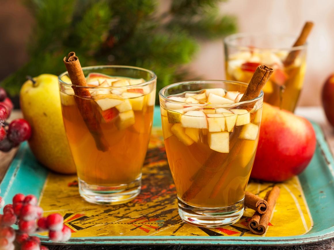 Weihnachtlicher Birnenpunsch