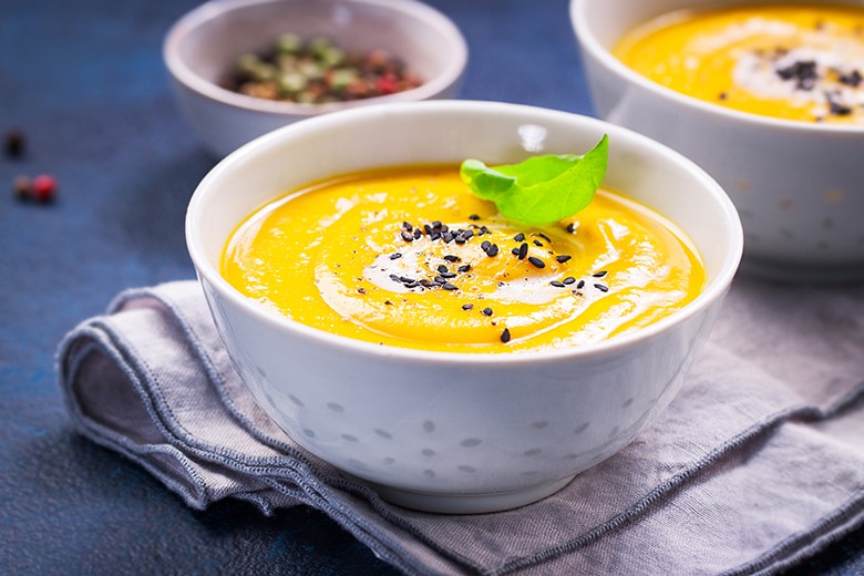 Vegane Möhrensuppe