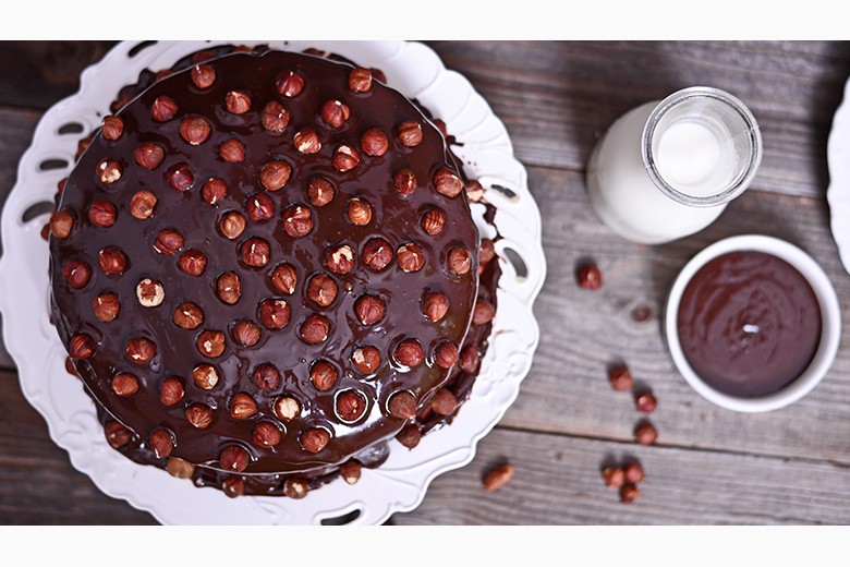 Nuss-Schokokuchen