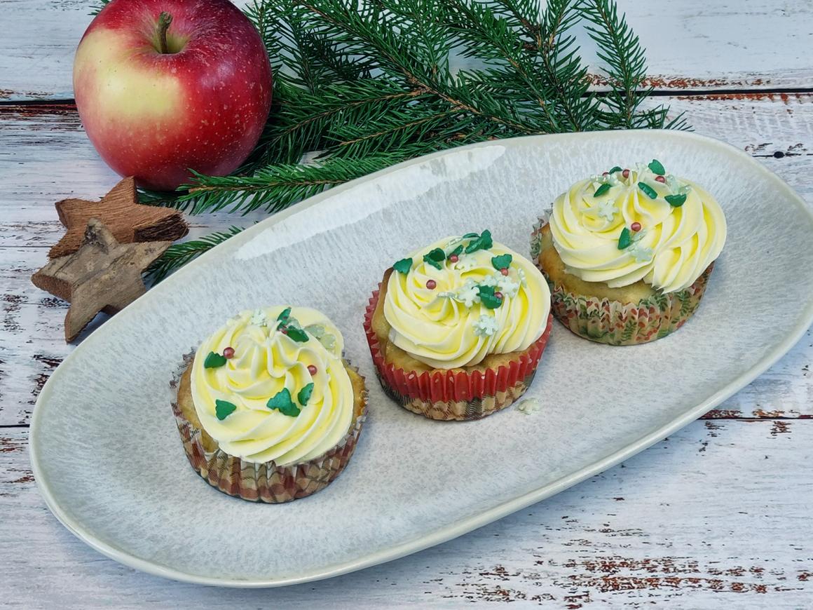 Bratapfel-Cupcakes