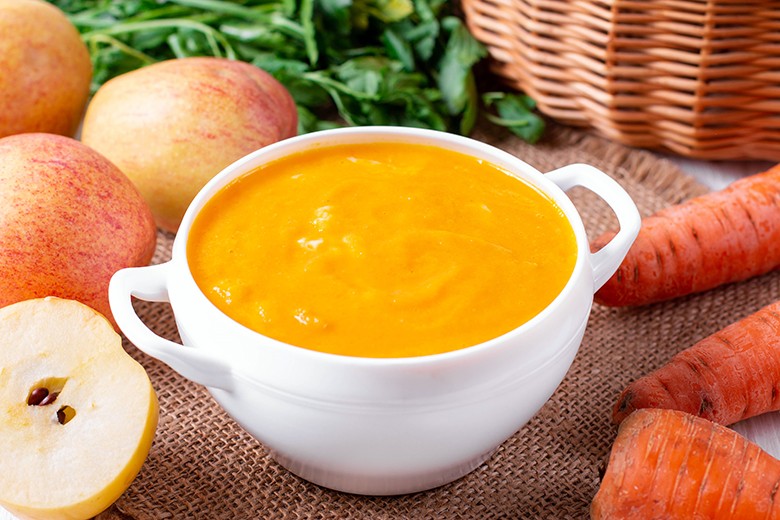 Apfel-Möhrensuppe