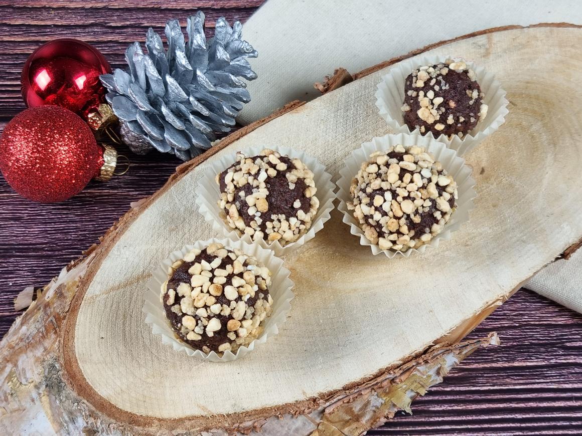 Schoko-Nuss-Pralinen