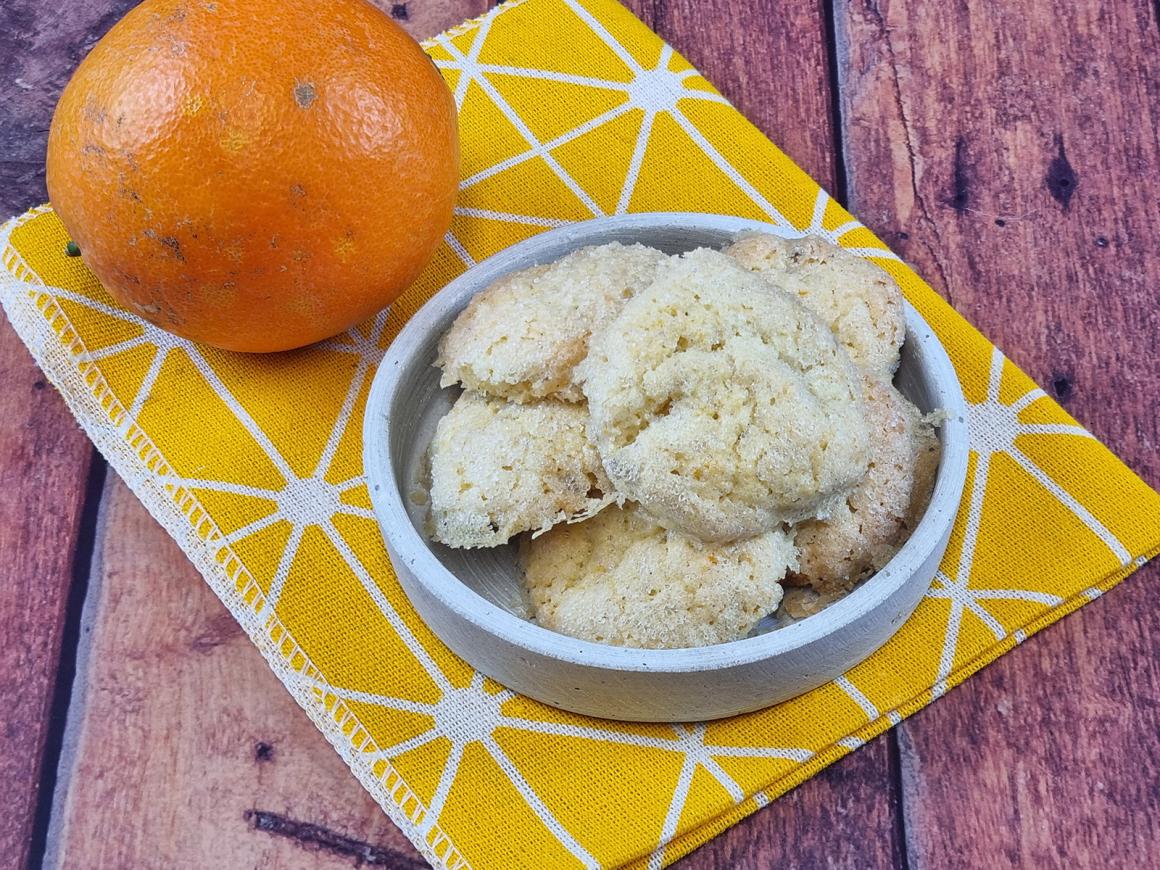Orangenplätzchen