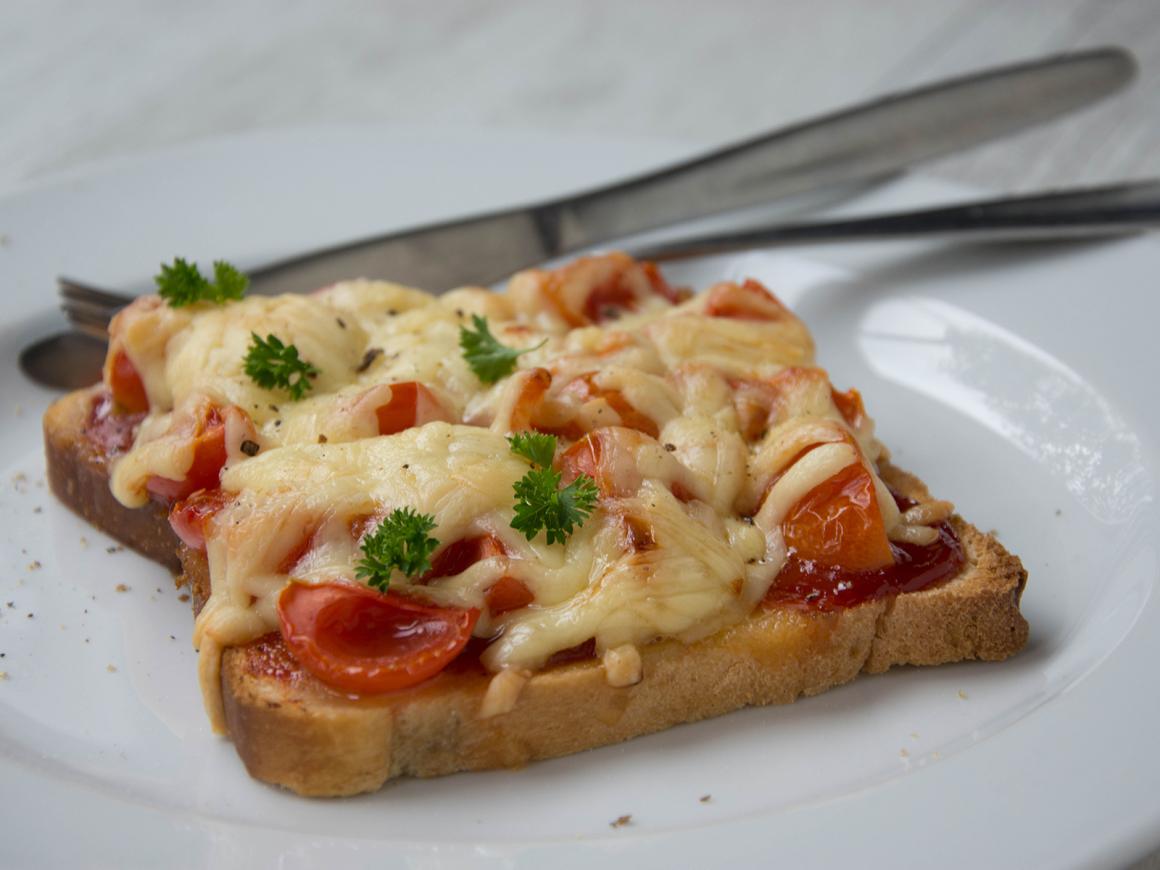 Tomatentoast - Rezept