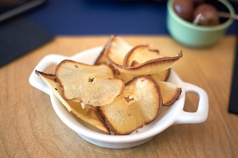 Topinambur-Chips