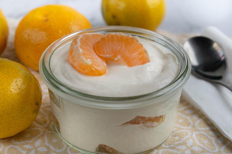 Mandarinen-Schichtdessert