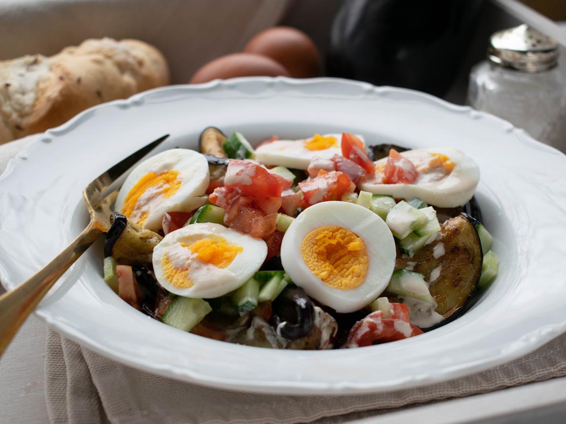Sabich-Salat