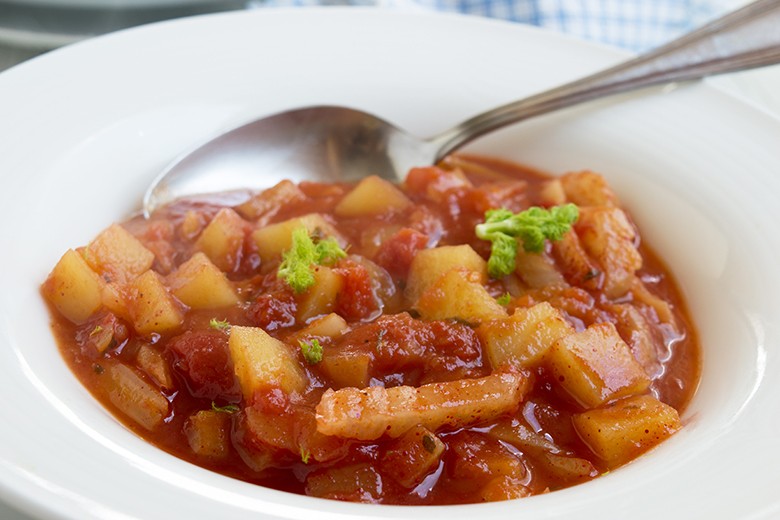Tomatensuppe mit Fenchel