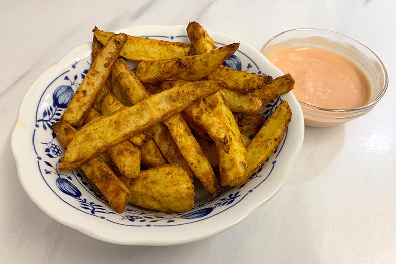 Knusprige Pommes aus dem Backofen