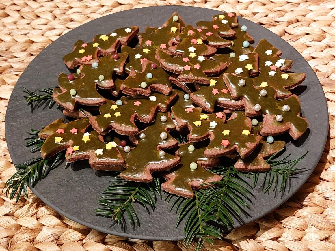 Schoko-Tannenbäume